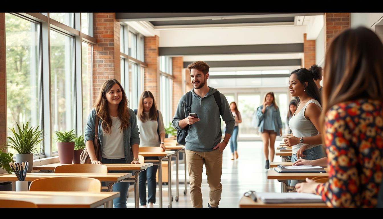 Campus life and scholarly atmosphere in Rome
