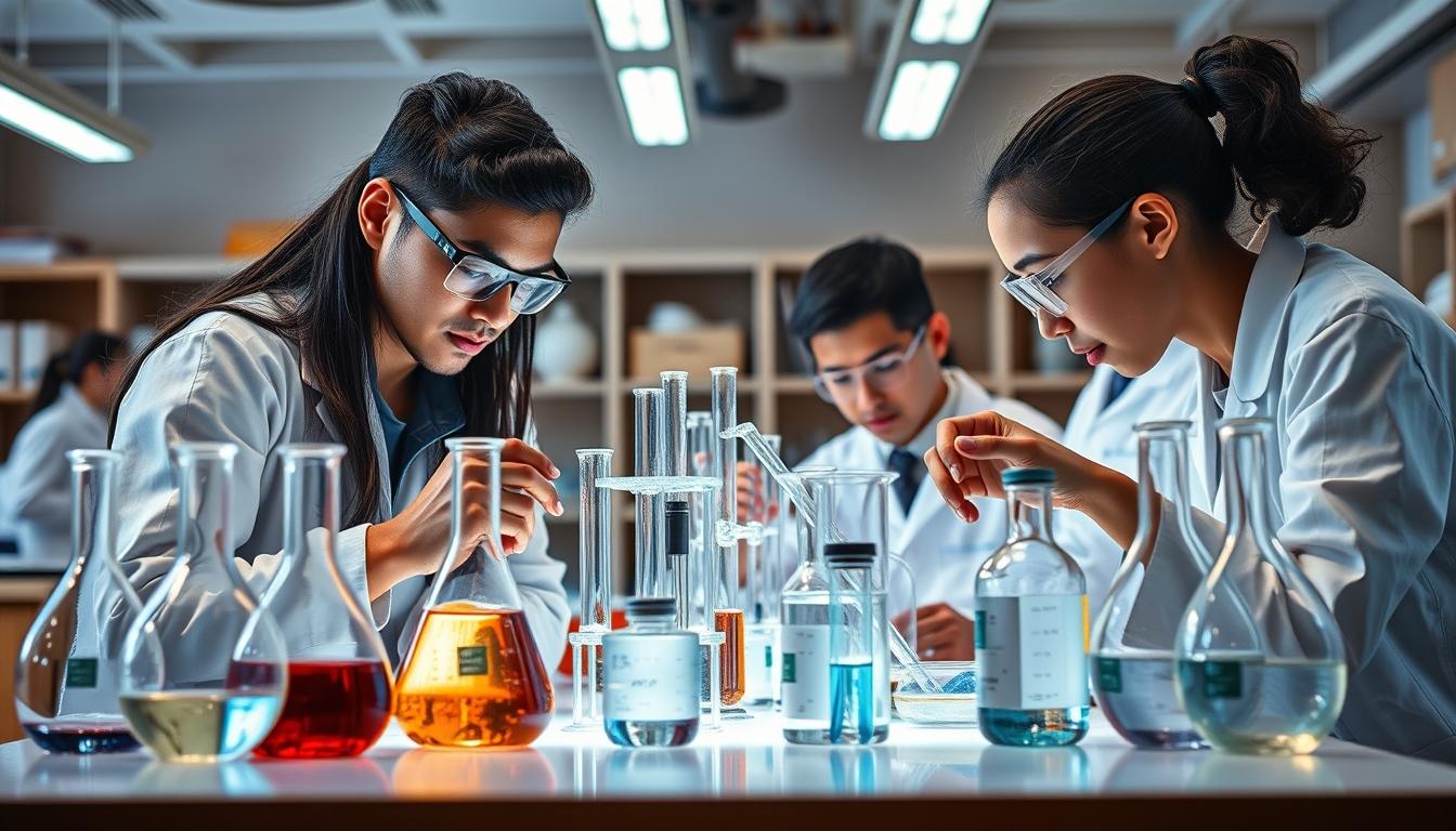 Modern university campus for students